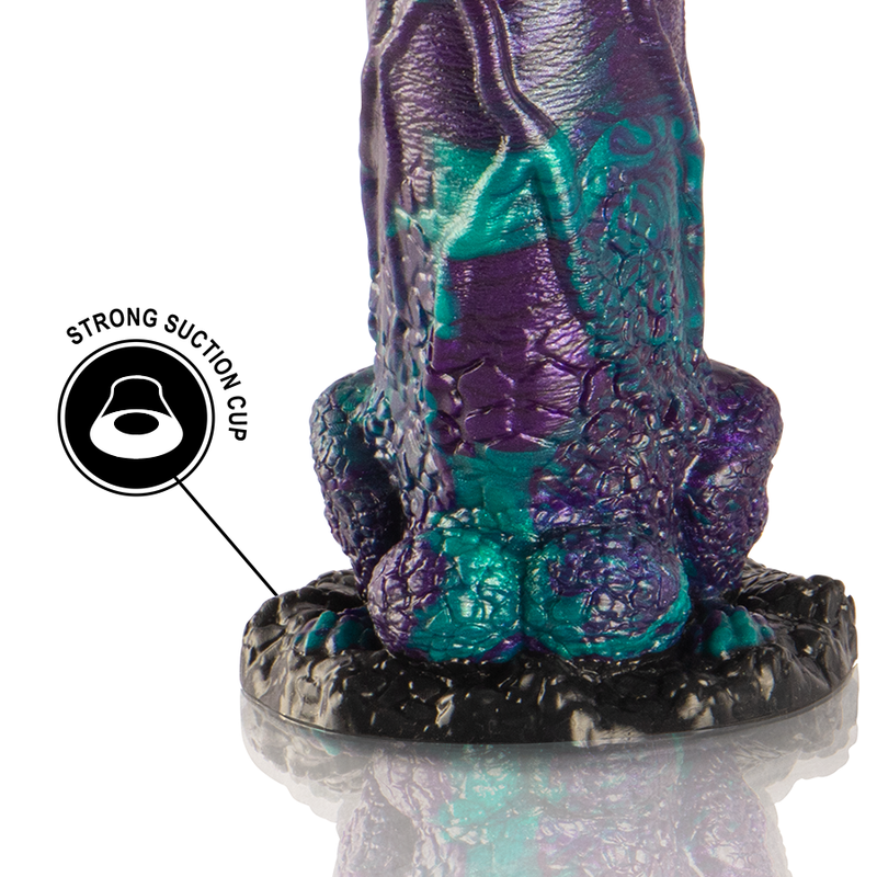 Dildo Grande Realistico Epic Basilisk — Silicone, Doppia Estremità