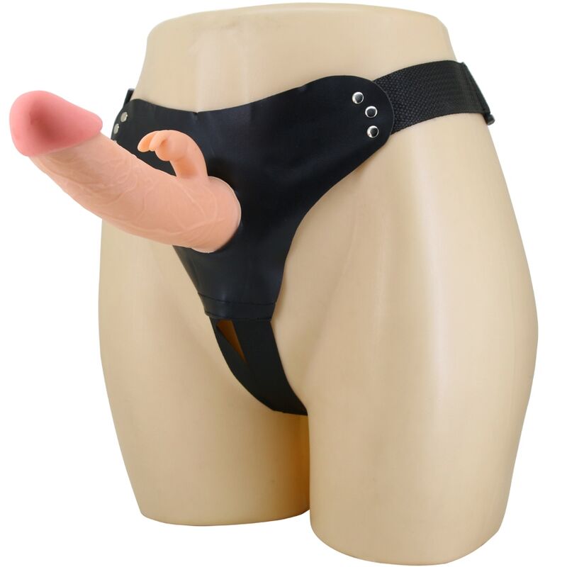 Imbracatura con Dildo Rabbit Pretty Love Mavis — 19 cm