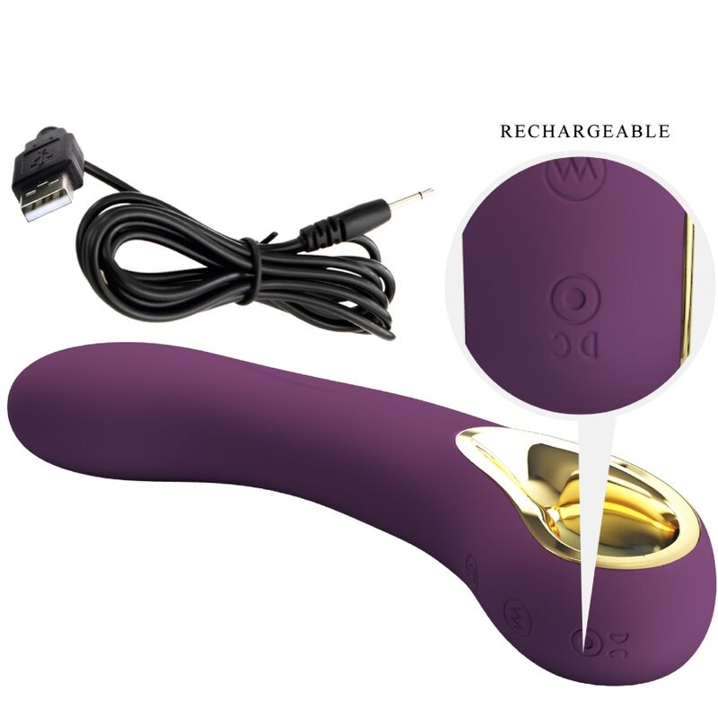 Vibratore Punto G Pretty Love Ethan — Silicone, Ricaricabile