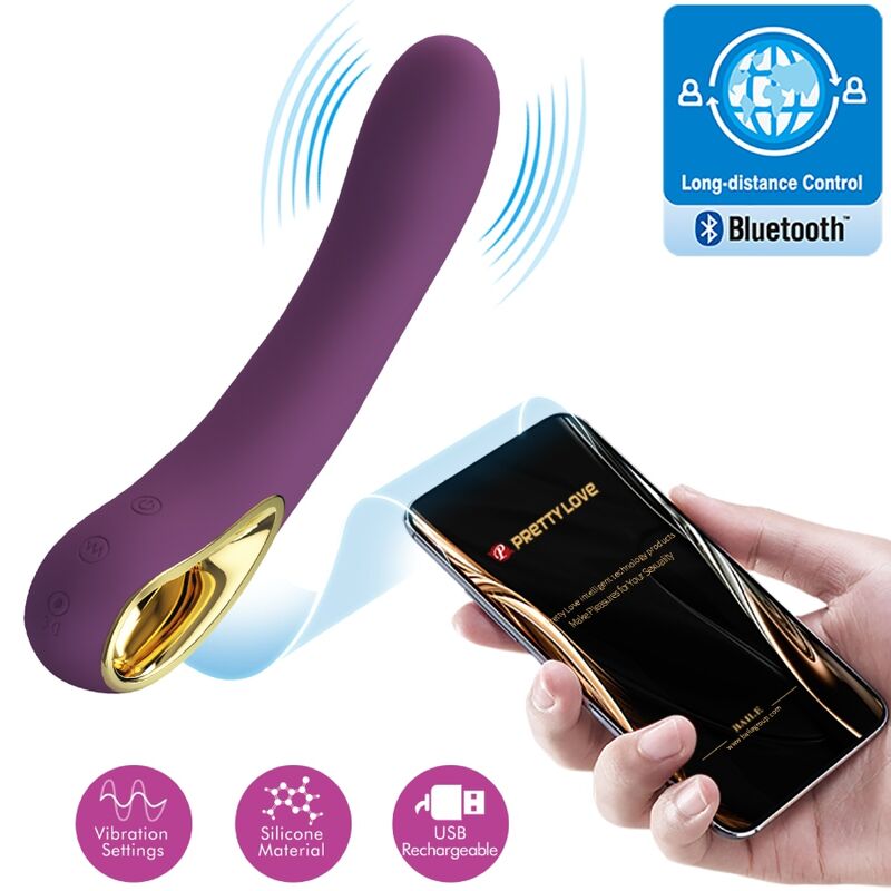 Vibratore Punto G Pretty Love Ethan — Silicone, Ricaricabile