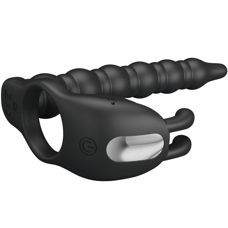 Anello Fallico con Vibratore Prostatico Pretty Love Blackney