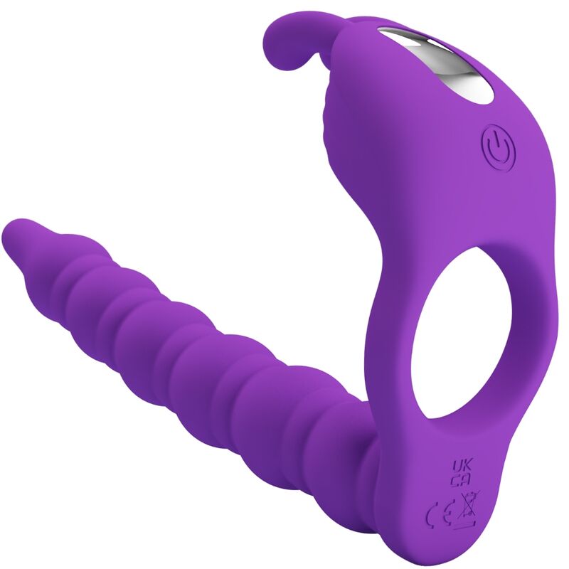 Anello Fallico con Vibratore Prostatico Pretty Love Blackney