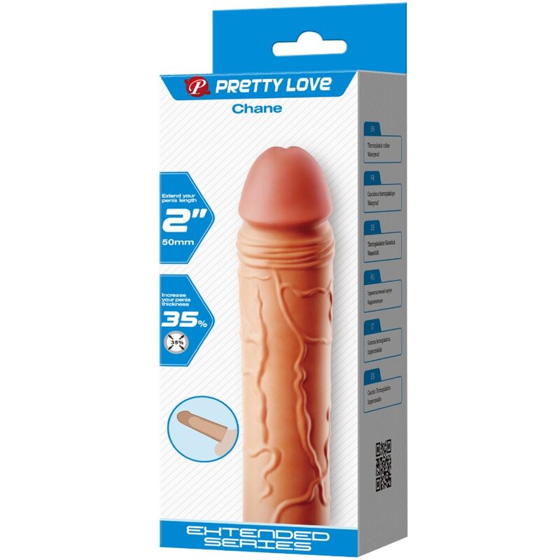 Guaina Fallica Estensore Pretty Love Chane Cover — Flesh