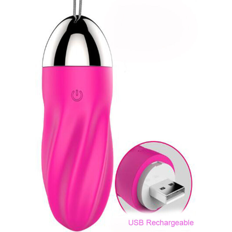 Uovo Vibrante con Telecomando Armony Sweety Spiral — Rosa