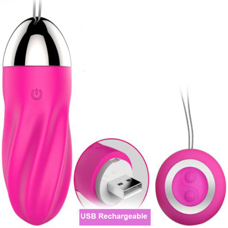 Uovo Vibrante con Telecomando Armony Sweety Spiral — Rosa