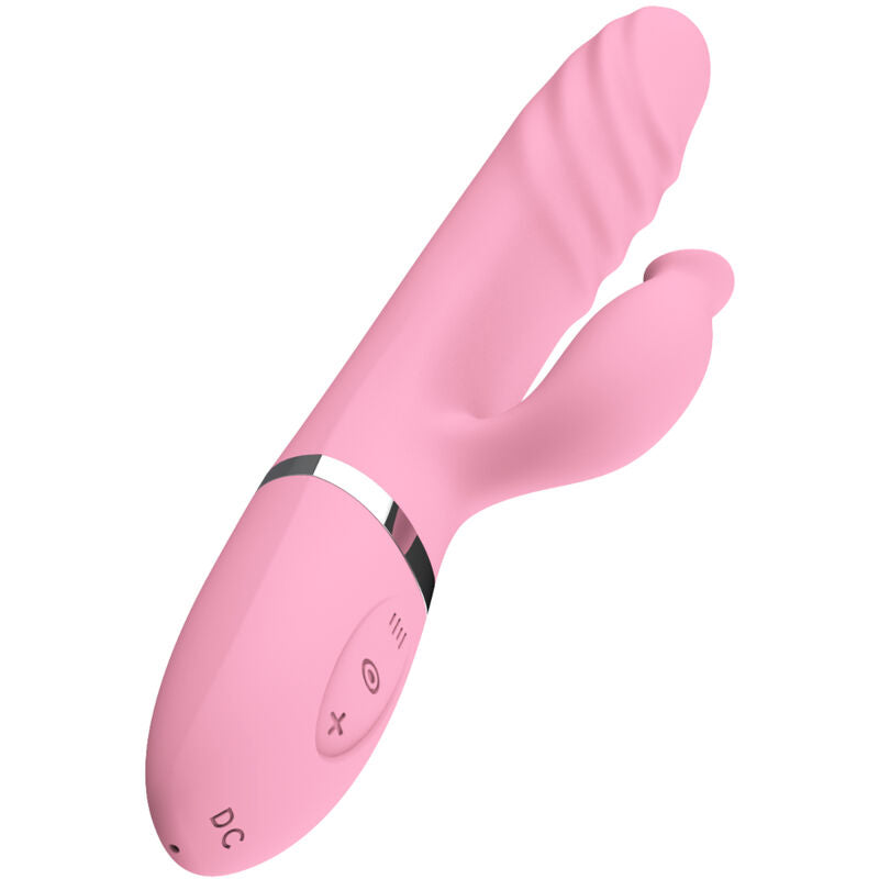 Vibratore Rabbit con Lingua Termica Armony — 20 Modalità, Rosa
