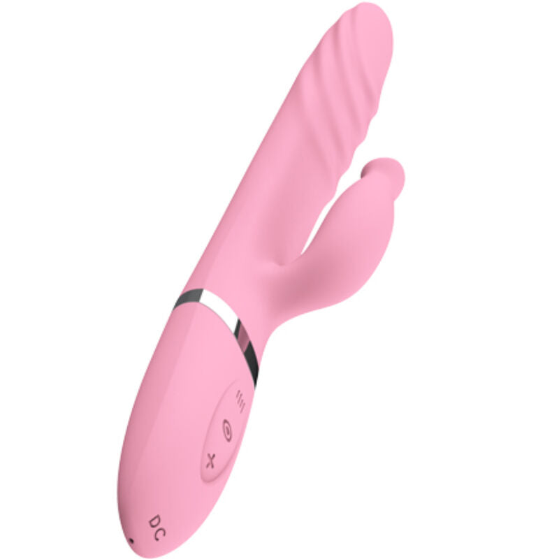 Vibratore Rabbit con Lingua Termica Armony — 20 Modalità, Rosa