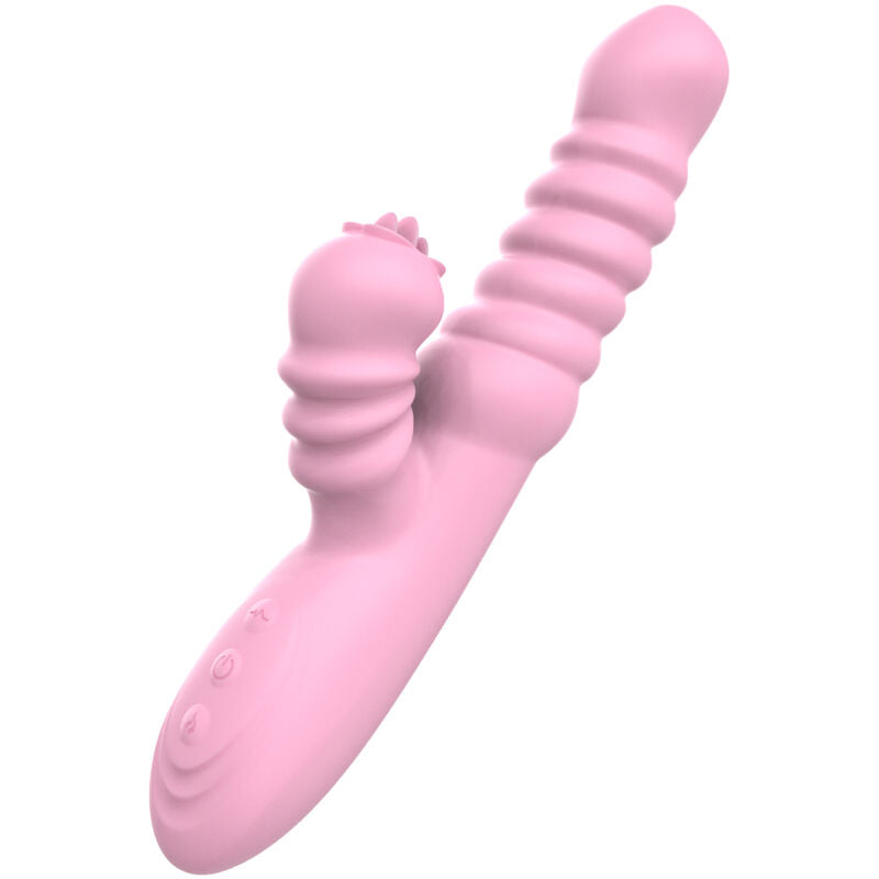 Vibratore con Lingua Stimolante Armony — Effetto Calore, Rosa