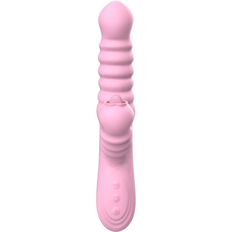 Vibratore con Lingua Stimolante Armony — Effetto Calore, Rosa