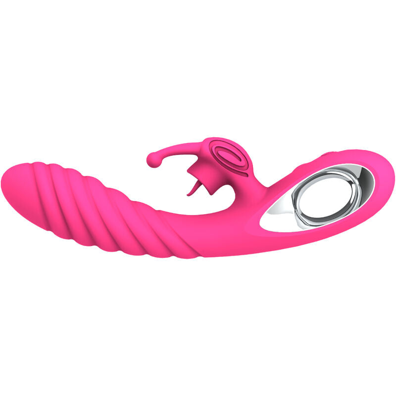 Vibratore Rabbit Armony Vicky — Linguetta Stimolante, Fucsia