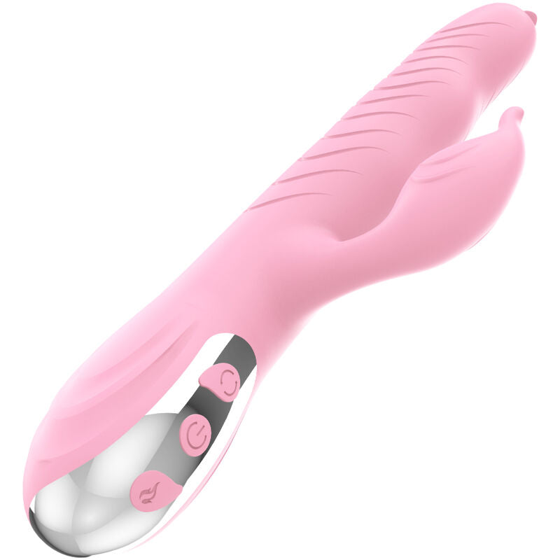 Vibratore Rabbit Lingua e Spinta Armony Marcia — Rosa