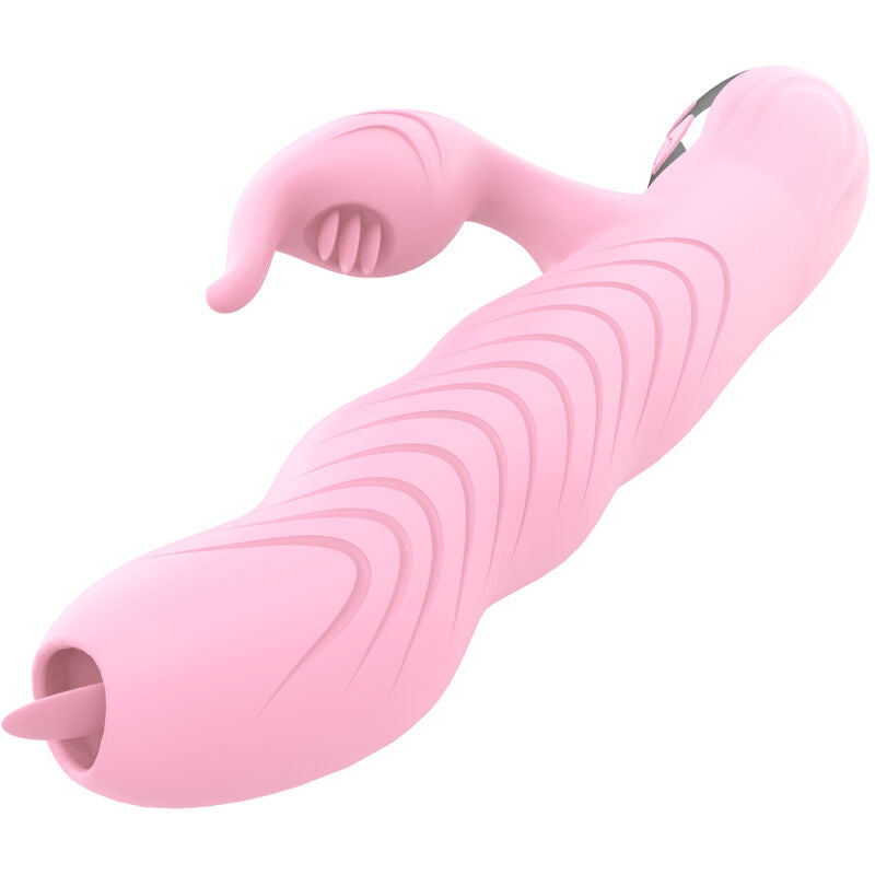 Vibratore Rabbit Lingua e Spinta Armony Marcia — Rosa