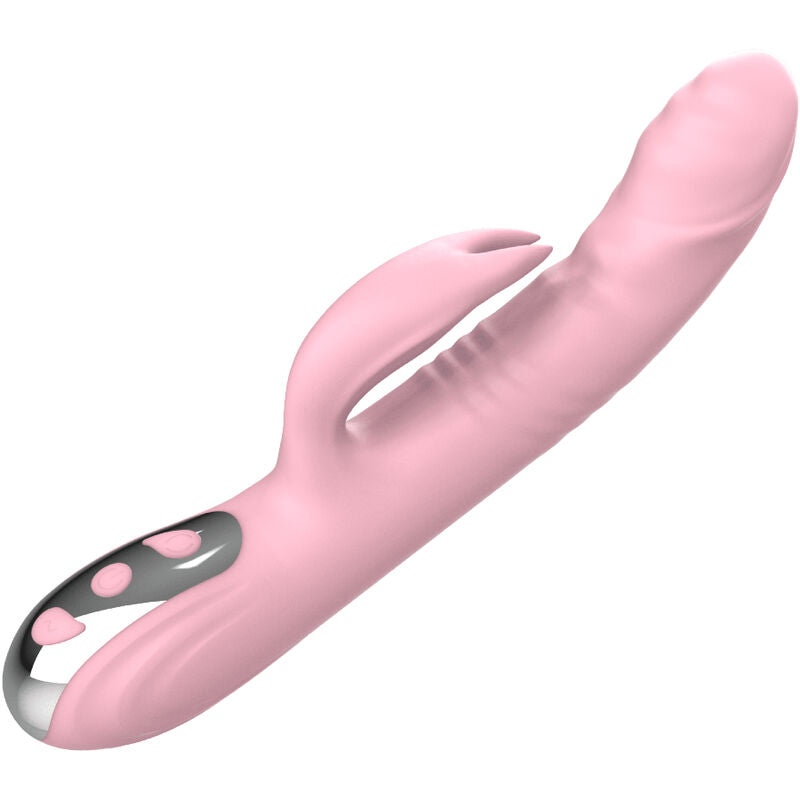 Vibratore Rabbit con Effetto Calore Armony Fully Finger — Rosa