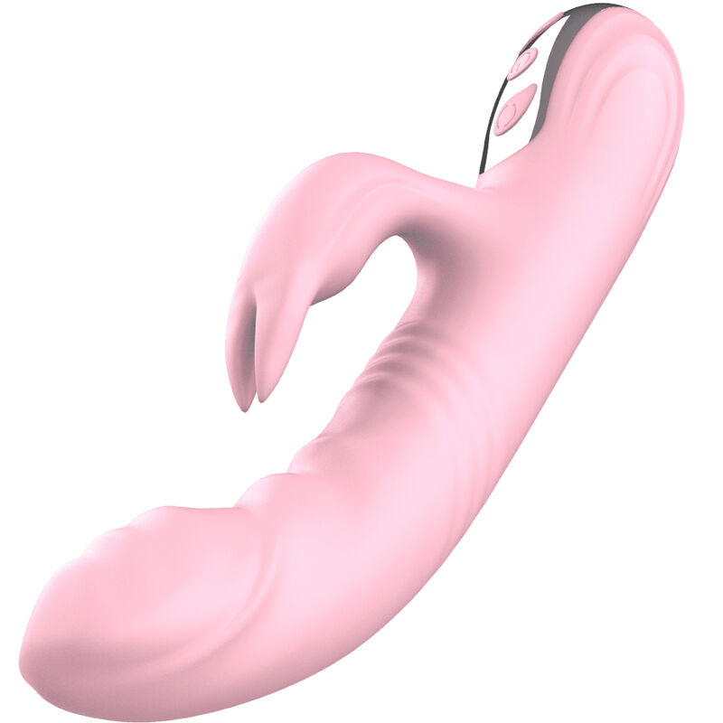Vibratore Rabbit con Effetto Calore Armony Fully Finger — Rosa