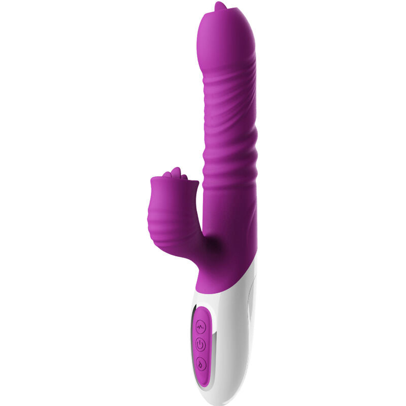 Vibratore Rabbit con Effetto Calore Armony — 20 Modalità, Viola