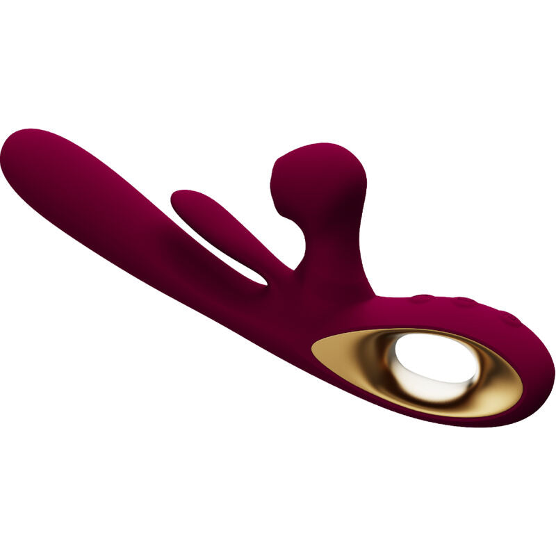 Vibratore Rabbit Armony Impact Swing — 36 Modalità, Bordeaux