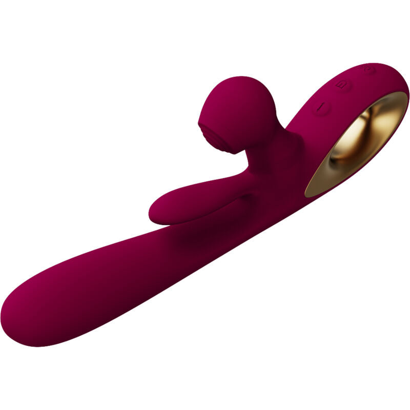 Vibratore Rabbit Armony Impact Swing — 36 Modalità, Bordeaux