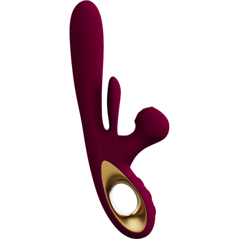 Vibratore Rabbit Armony Impact Swing — 36 Modalità, Bordeaux