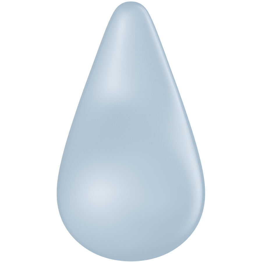 Vibratore Clitoride Lay-On Satisfyer Dew Drop — Silicone, Blu