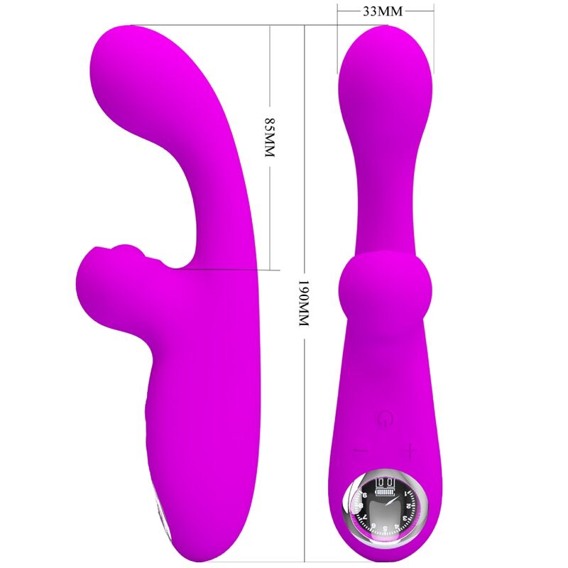 Vibratore Rabbit Pretty Love Skylar — Silicone, 10 Modalità