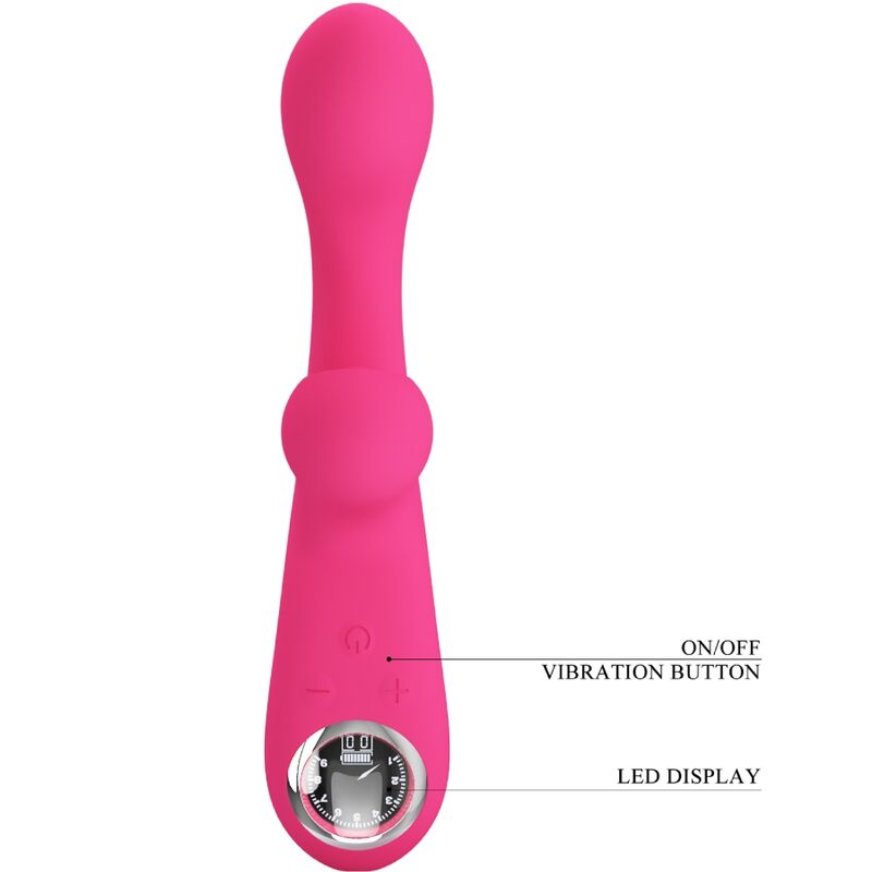 Vibratore Rabbit Pretty Love Skylar — Silicone, 30 Modalità
