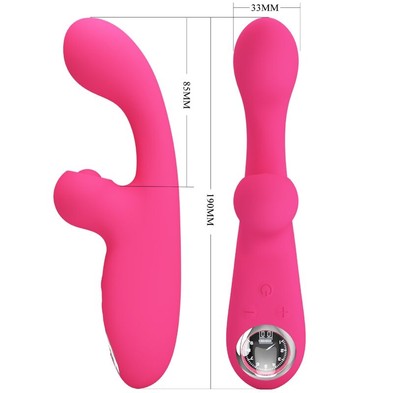 Vibratore Rabbit Pretty Love Skylar — Silicone, 30 Modalità