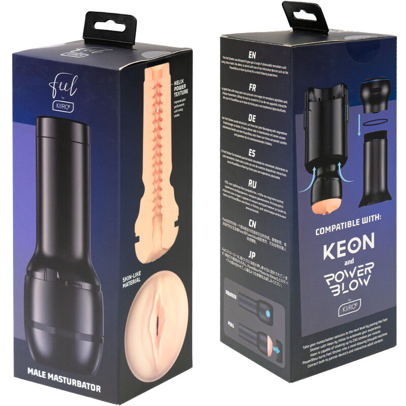 Masturbatore Maschile Kiiroo Feel Stroker — Materiale Skin-Like