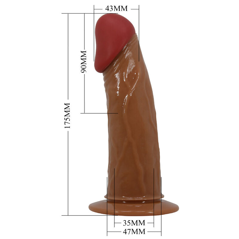 Guaina Fallica Vibrante Pretty Love Starks — 17,5 cm