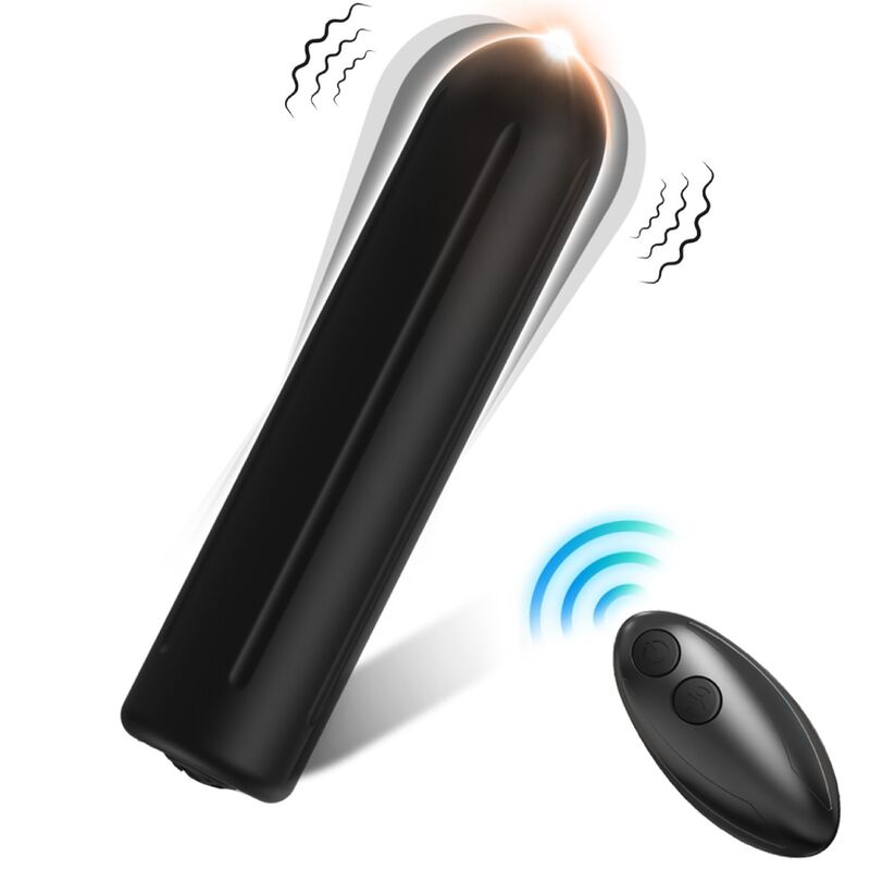 Vibratore Bullet con Telecomando Armony — 9 Modalità, 8.8 cm