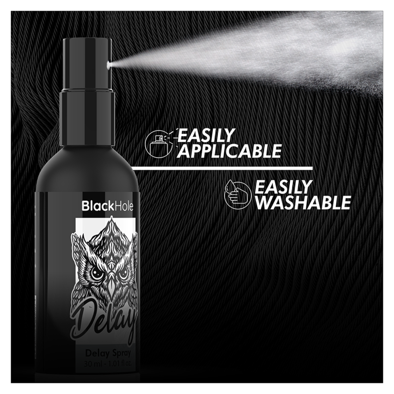 Spray Ritardante Black Hole Study Forte — 30 ml