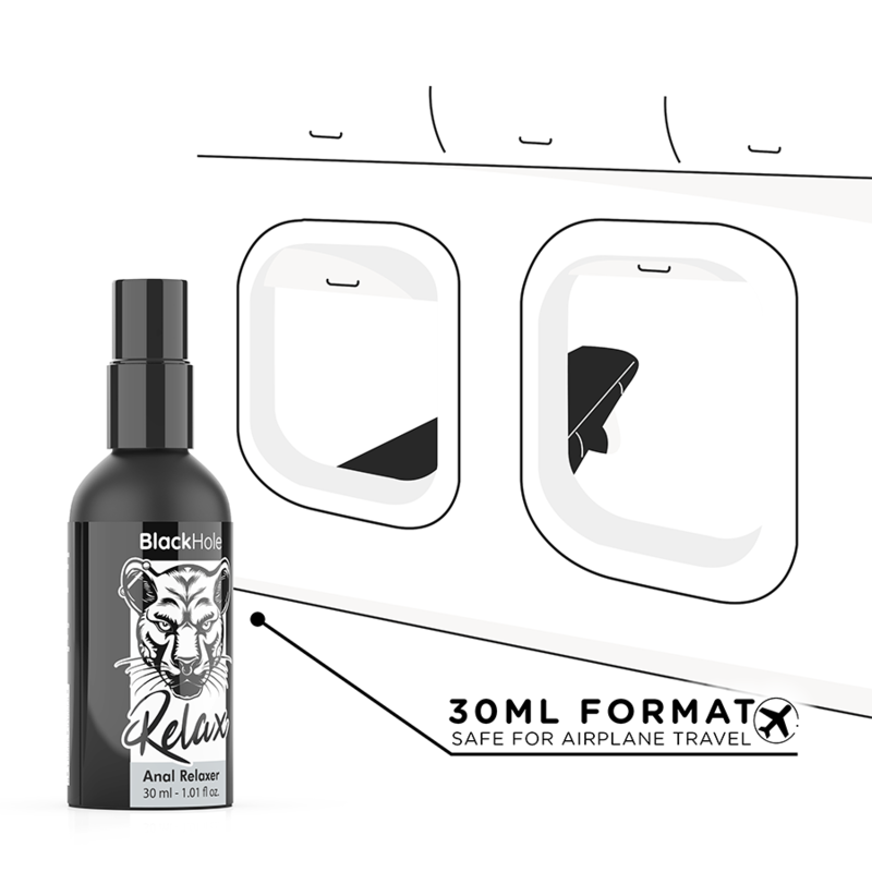 Spray Rilassante Anale Black Hole Explorer — 30 ml