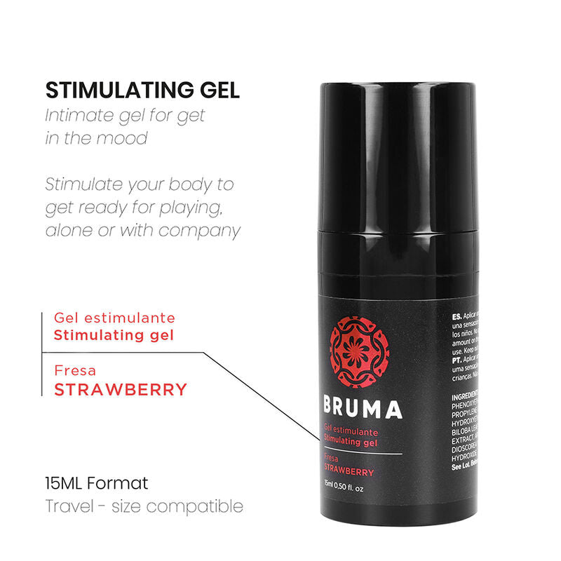 Gel Stimolante Clitoride Gusto Fragola Bruma — 15 ml