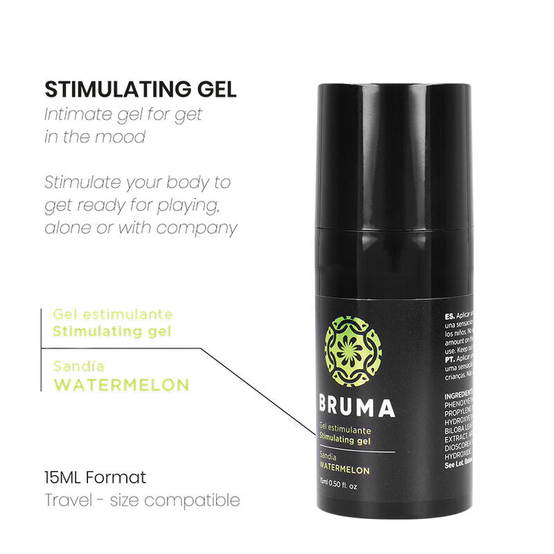 Gel Stimolante Clitoride Bruma — Gusto Anguria, 15 ml