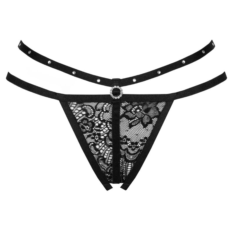 Perizoma Senza Cavallo Livco Corsetti Nomade — Nero