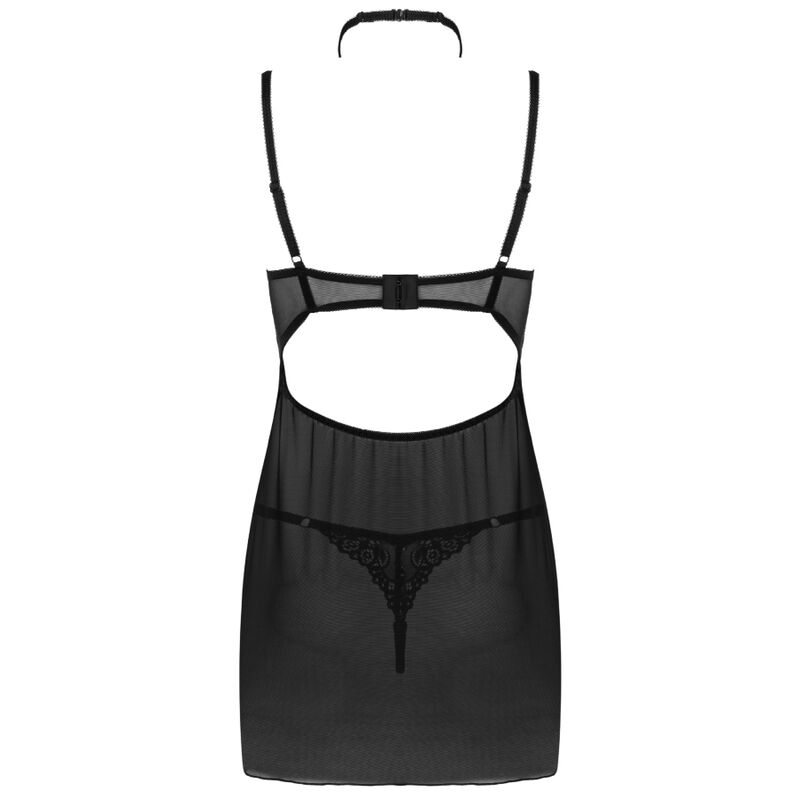 Body Erotico Traslucido Livco Corsetti Binella — Set con Perizoma