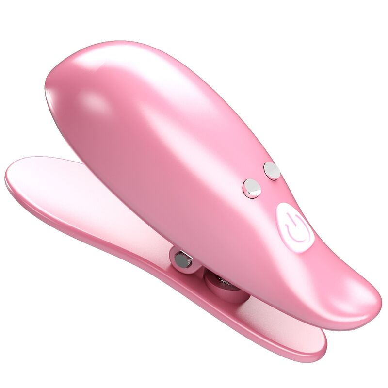 Pinze Vibranti per Capezzoli Pretty Love Leaf — 10 Modalità