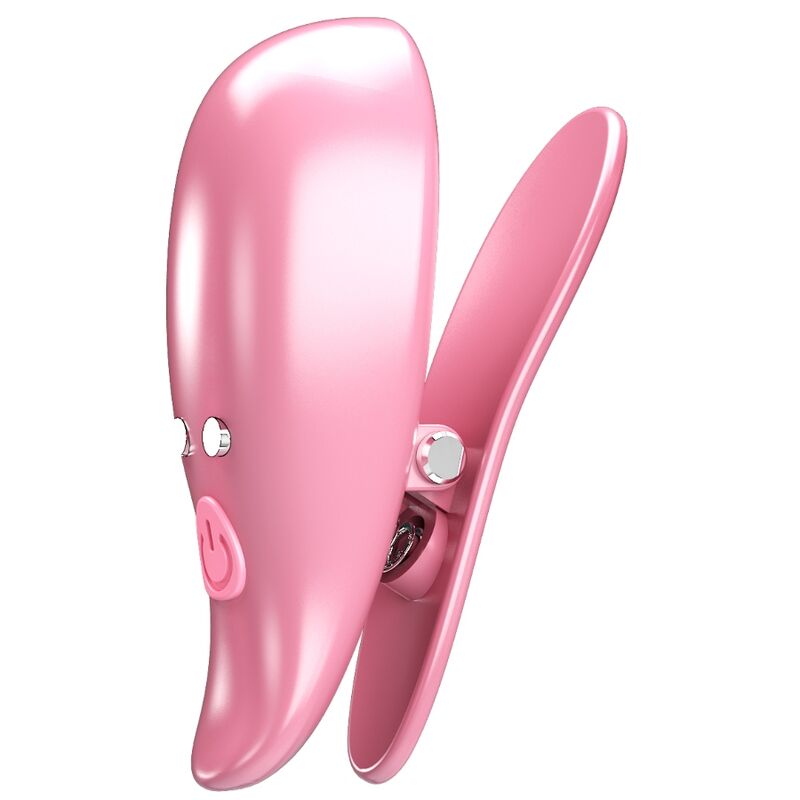 Pinze Vibranti per Capezzoli Pretty Love Leaf — 10 Modalità