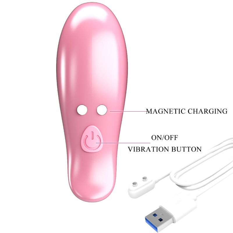 Pinze Vibranti per Capezzoli Pretty Love Leaf — 10 Modalità