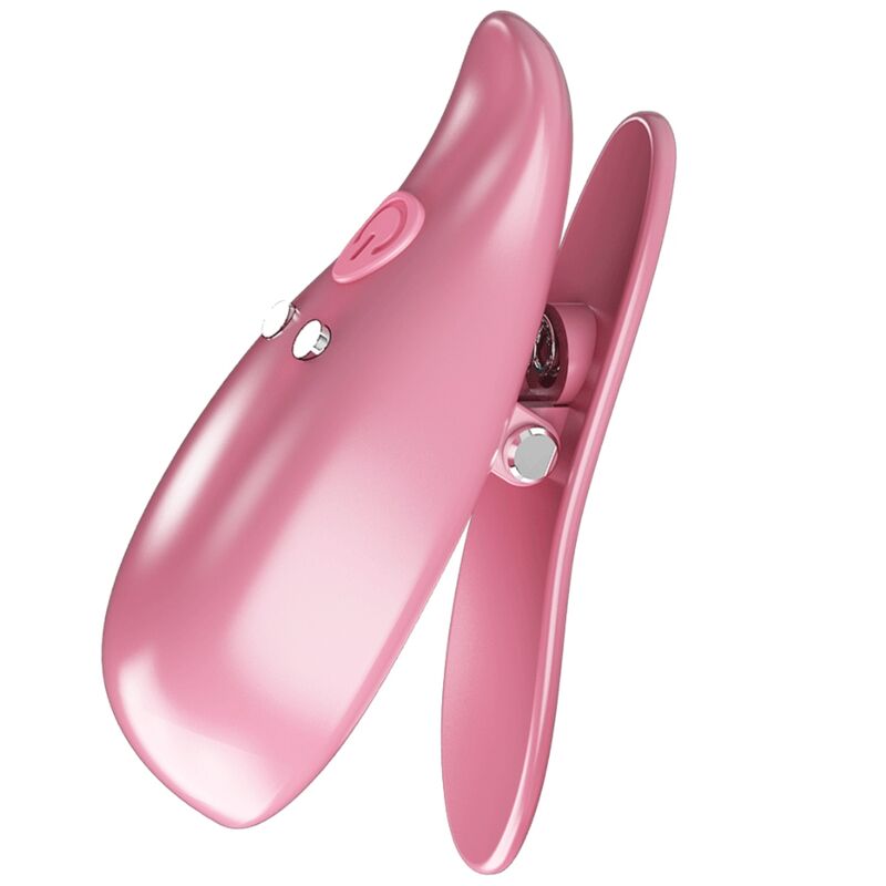 Pinze Vibranti per Capezzoli Pretty Love Leaf — 10 Modalità