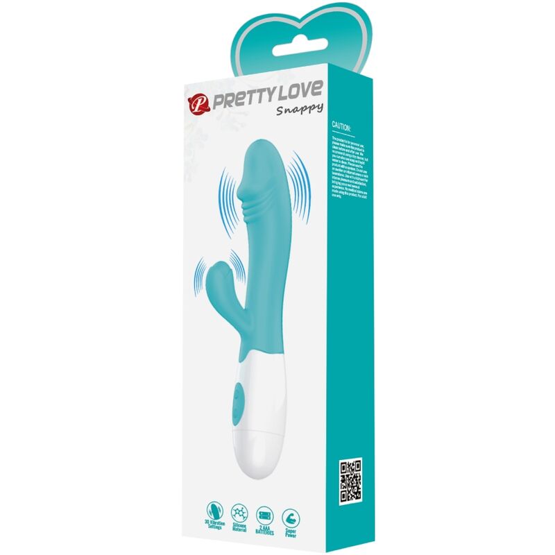 Vibratore Rabbit Pretty Love Snappy — Punto G e Clitoride