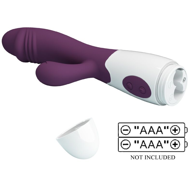 Vibratore Rabbit Punto G Pretty Love Snappy — Viola