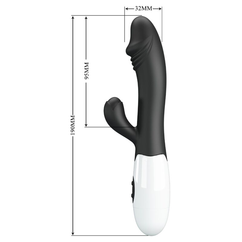 Vibratore Rabbit Punto G e Clitoride Pretty Love Snappy