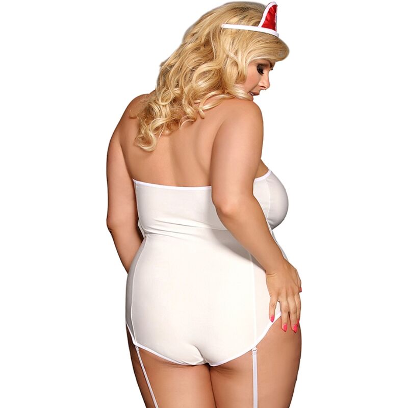 Costume da Infermiera Sexy Subblime — Spalle Scoperte, L/XL