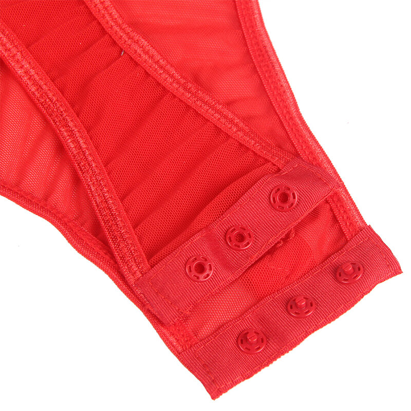 Body Erotico in Pizzo Subblime — Reggicalze, L/XL