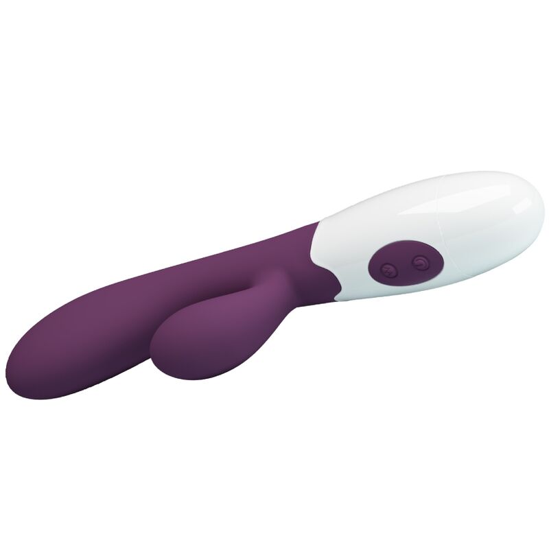 Vibratore Rabbit Punto G Pretty Love Alvis — Silicone, Viola