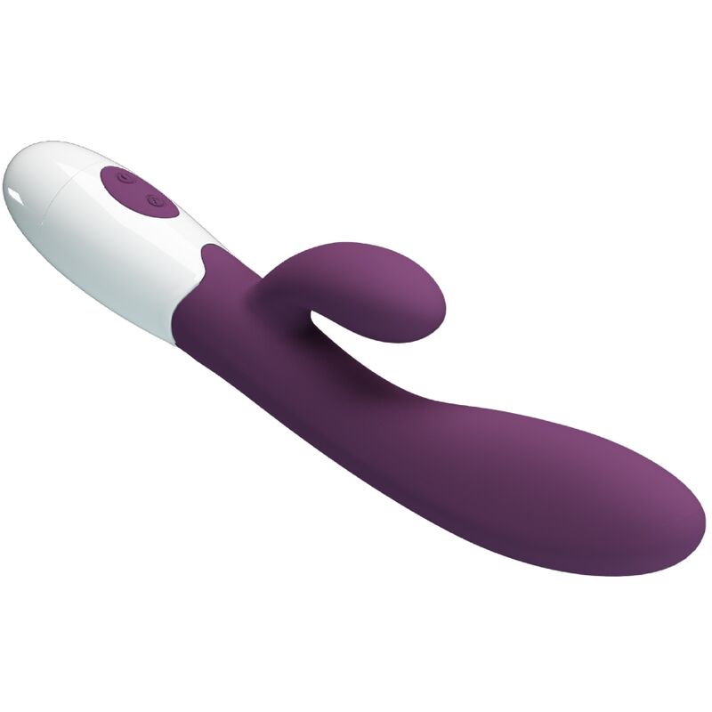 Vibratore Rabbit Punto G Pretty Love Alvis — Silicone, Viola