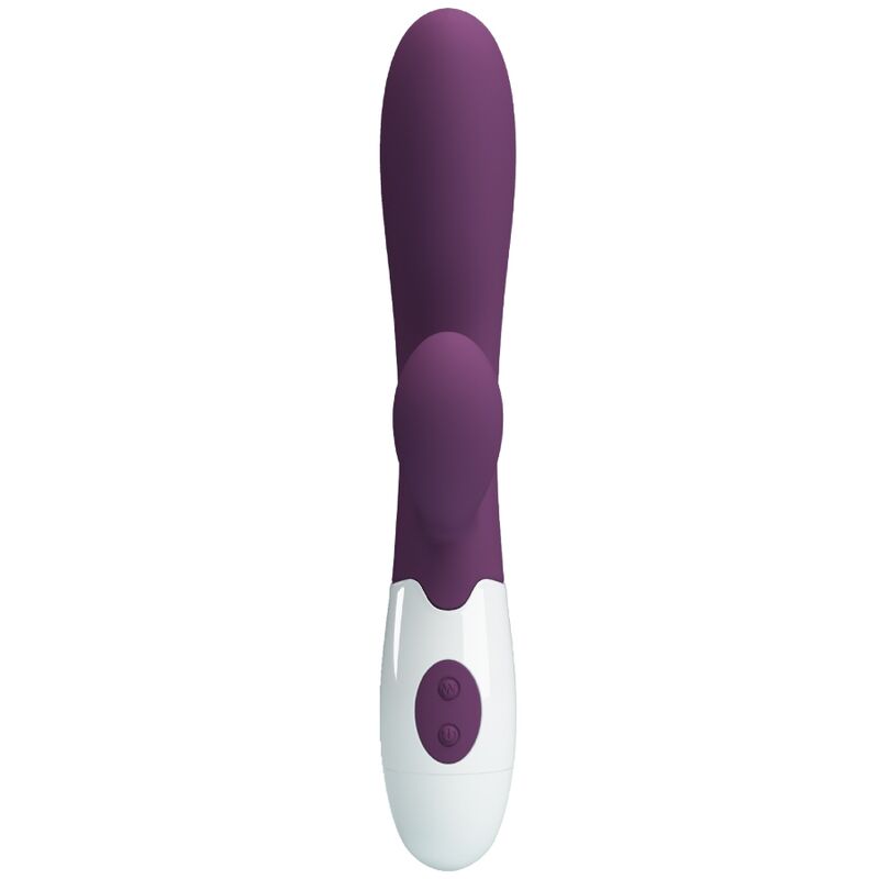 Vibratore Rabbit Punto G Pretty Love Alvis — Silicone, Viola