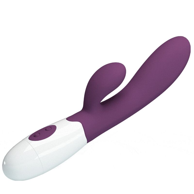 Vibratore Rabbit Punto G Pretty Love Alvis — Silicone, Viola
