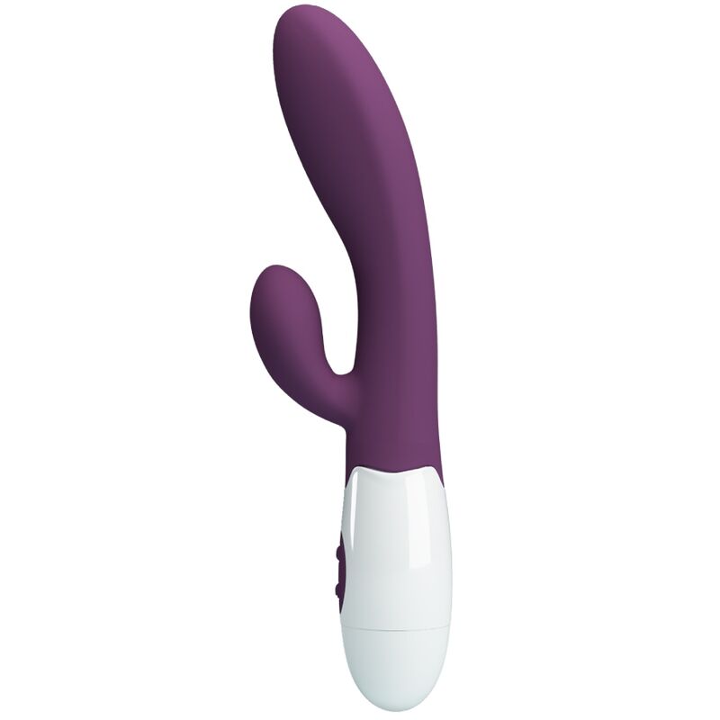 Vibratore Rabbit Punto G Pretty Love Alvis — Silicone, Viola