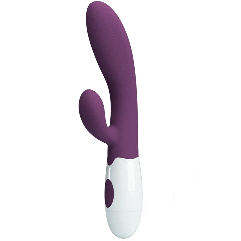 Vibratore Rabbit Punto G Pretty Love Alvis — Silicone, Viola